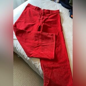 Universal Thread Red Wide Leg Pants 16R